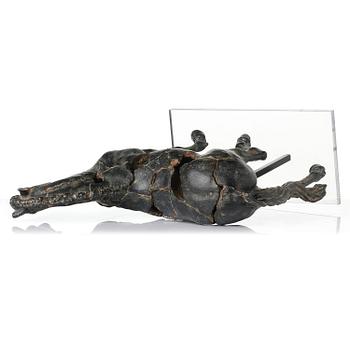 Sculpture of a horse "The Mattei horse", England, 20th century.