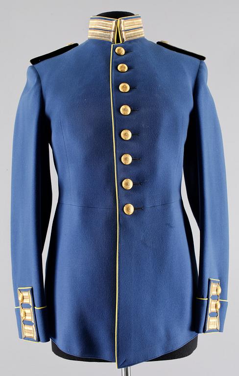 UNIFORMER, 3 delar, Löjtnant, Fortifikationen, Sverige.