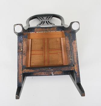 STOL, gustavianskt provinsarbete, omkr 1800.