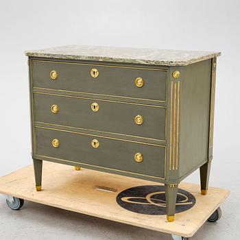Chest of drawers, Gustavian style, mid-20th century.