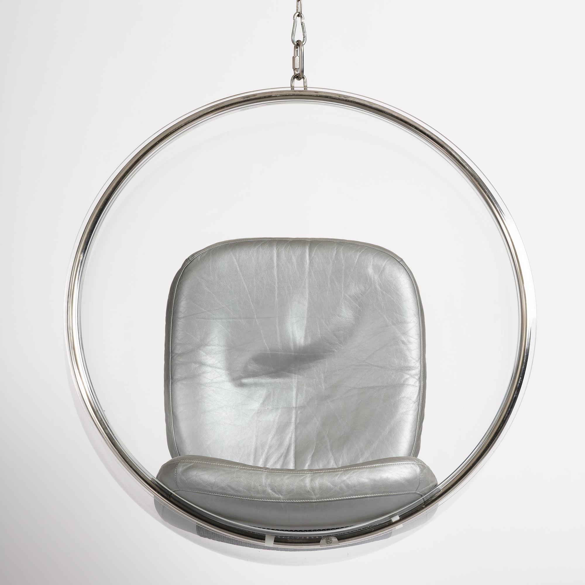 Eero Aarnio, a hanging "Bubble Chair", Eero Aarnio Originals, Finland, post 2016.