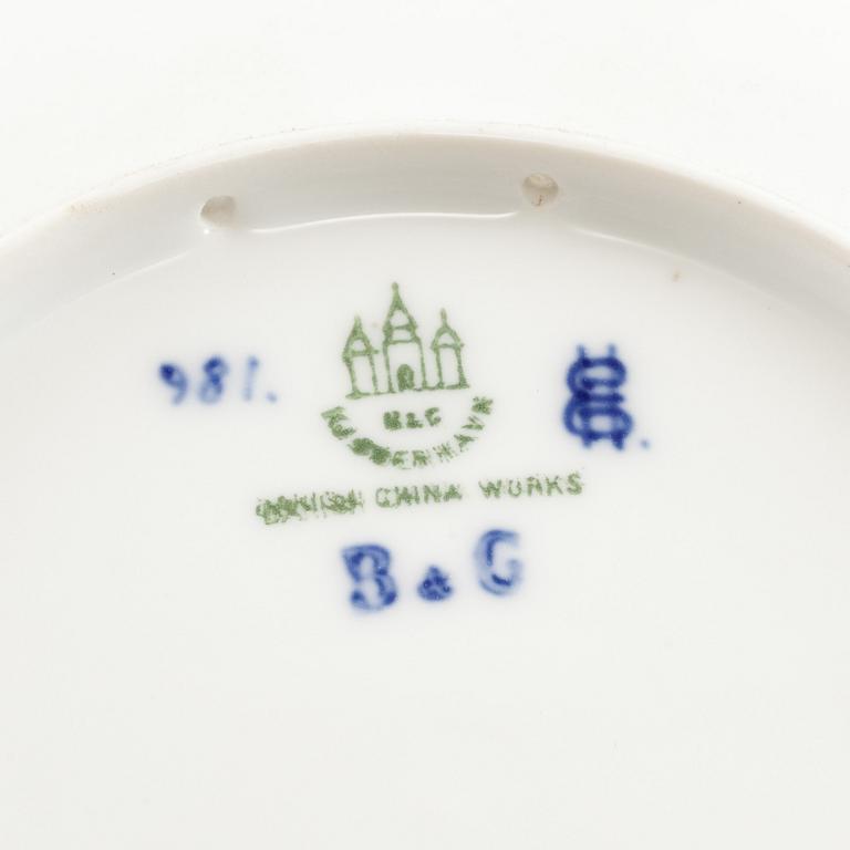 JULTALLRIK, porslin, Bing o Gröndahl, år 1899.