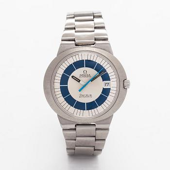 Omega, Genève, Dynamic, rannekello, 41,5 x 36,5 mm.