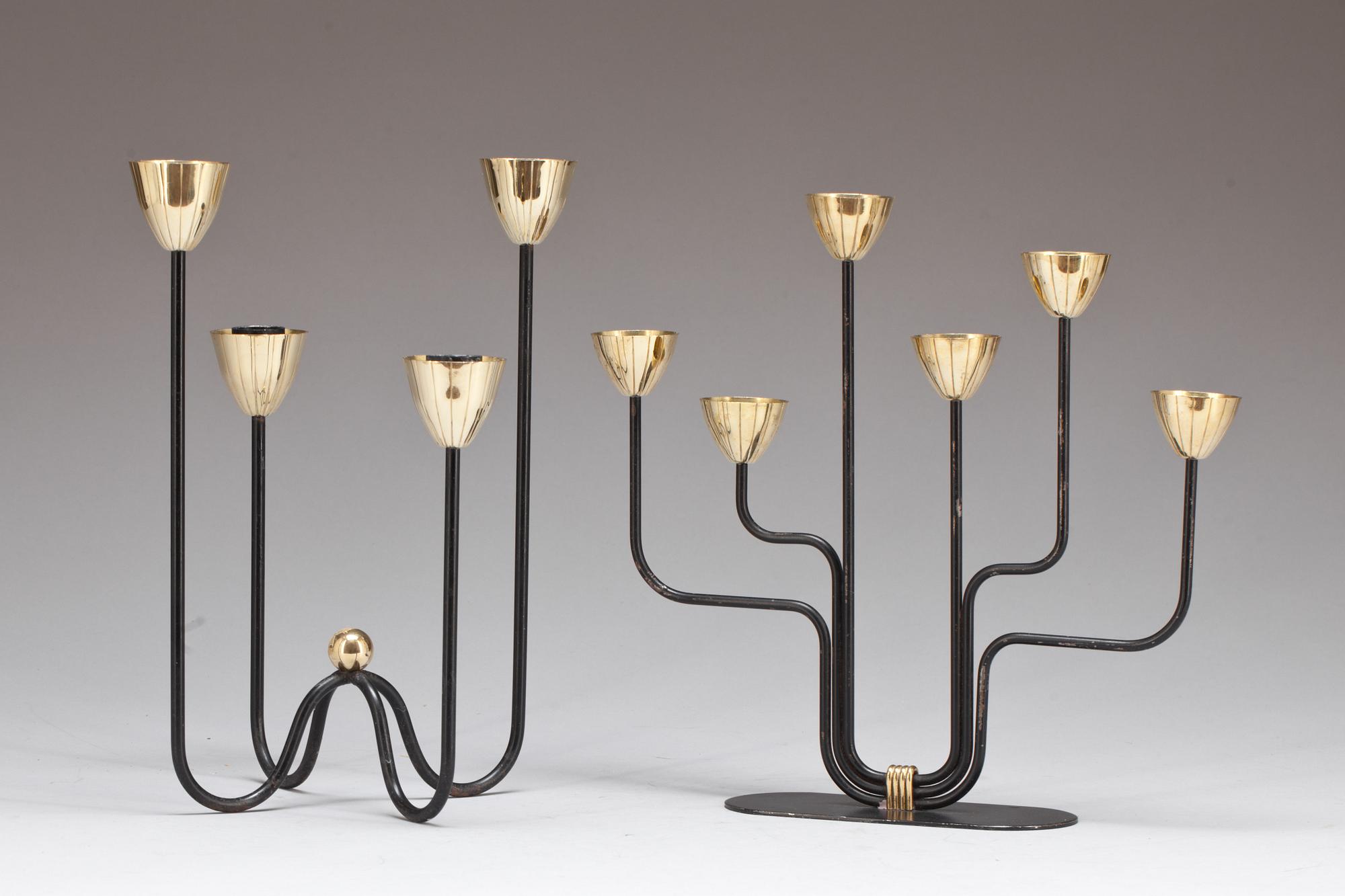 LJUSSTAKAR, 2 st Gunnar Ander, Ystad Metall.