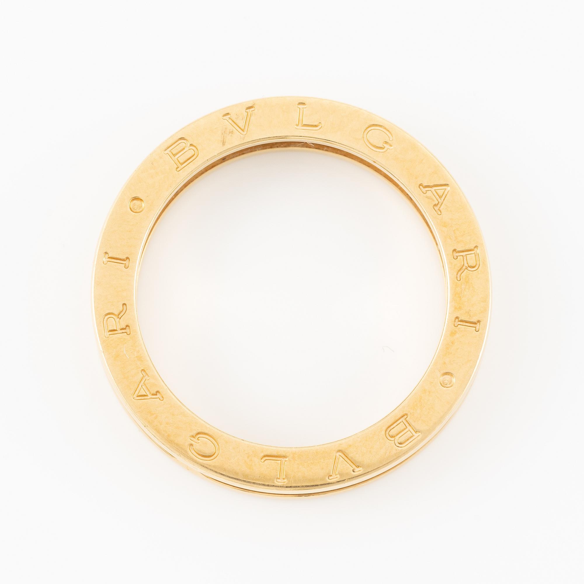 Bulgari, 18K gold, B.Zero1.