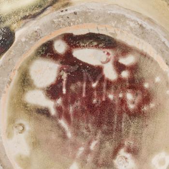 Toini Muona, A ceramic vase, signed TM.