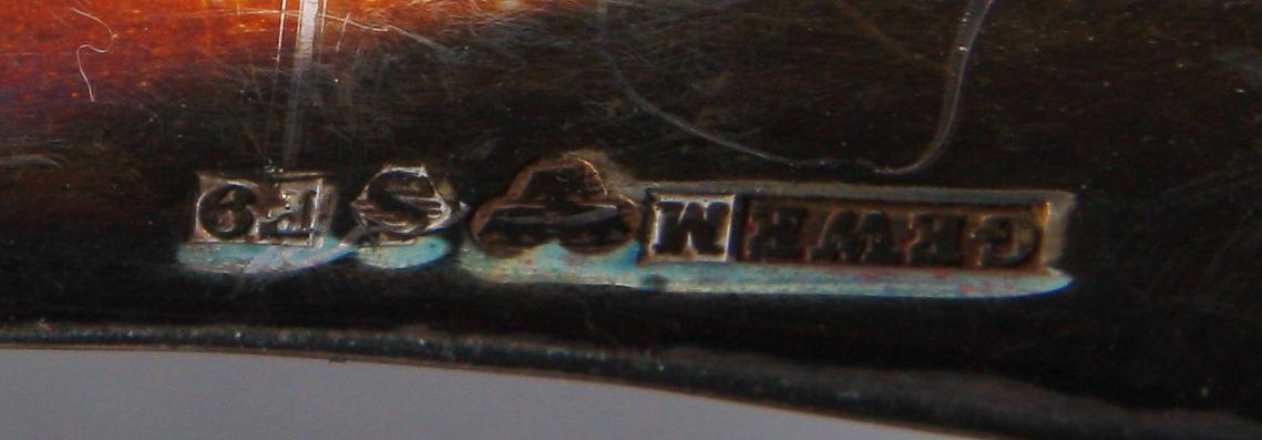 PARTI SILVER, 26 delar, bl a England, Danmark och Japan, 1800-1900-tal.