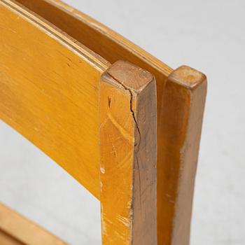 Sven Markelius, Seven chairs, 'Orkesterstolen', 20th century.