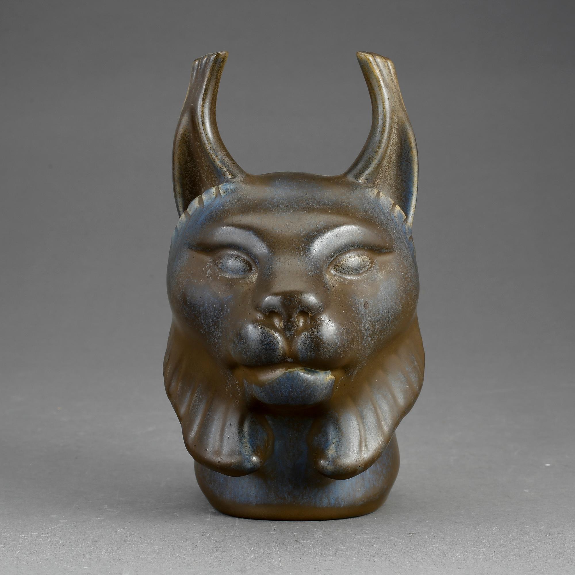 FIGURIN, stengods, Gunnar Nylund, Rörstrand.