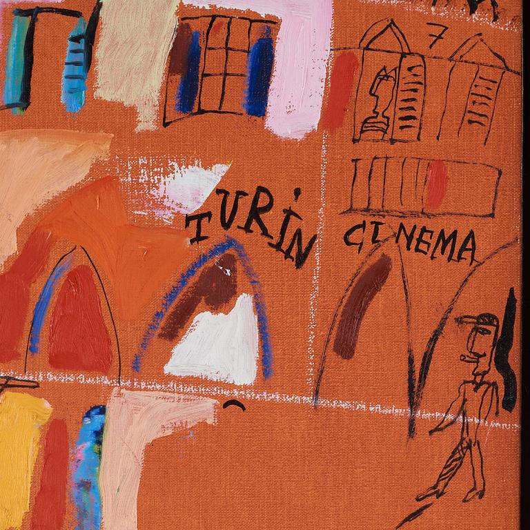 Madeleine Pyk, MADELEINE PYK, oil on canvas, signed.