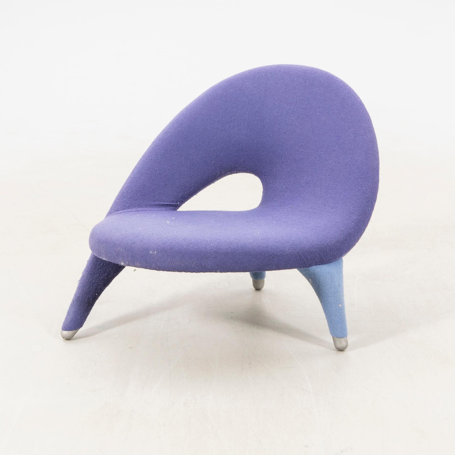 Folke Jansson, fåtölj, "Arabesk", Ihreborn, Värnamo, formgiven 1955.