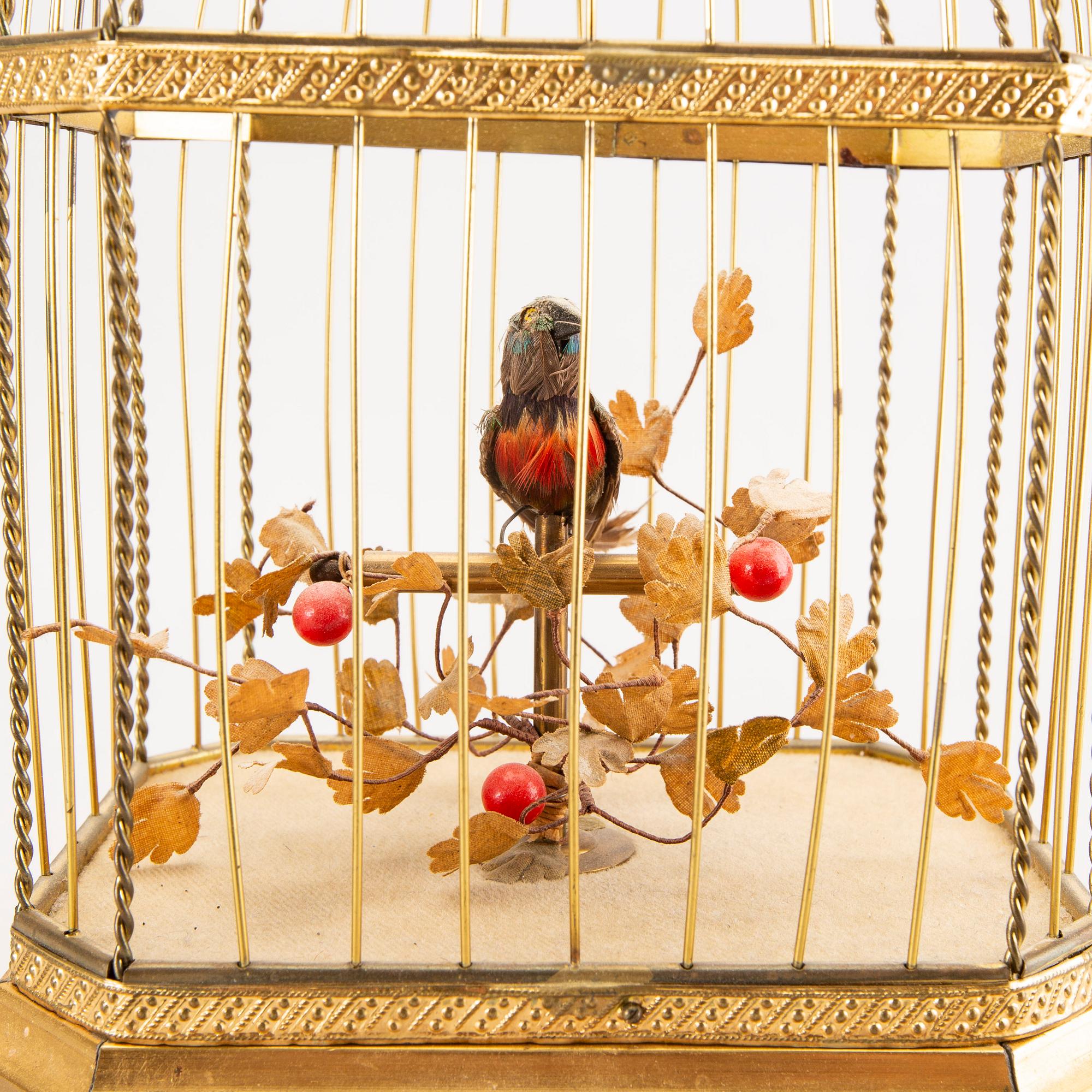 A mechanical birdcage first half of the 20th century.