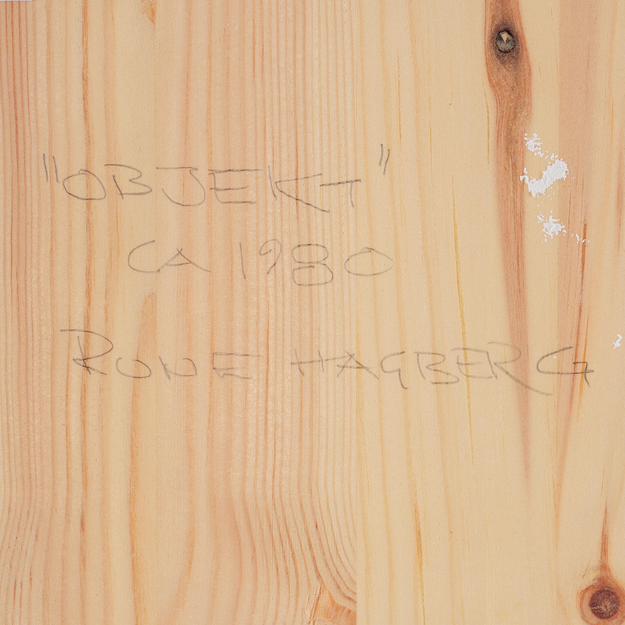 Rune Hagberg, "Objekt".