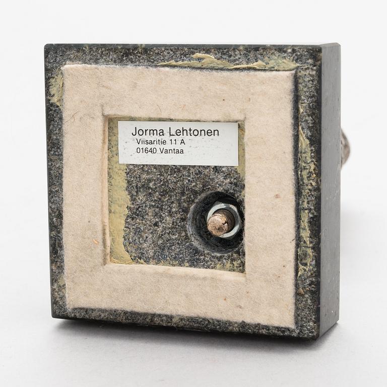 Jorma Lehtonen, silver, signerad och daterad -99.
