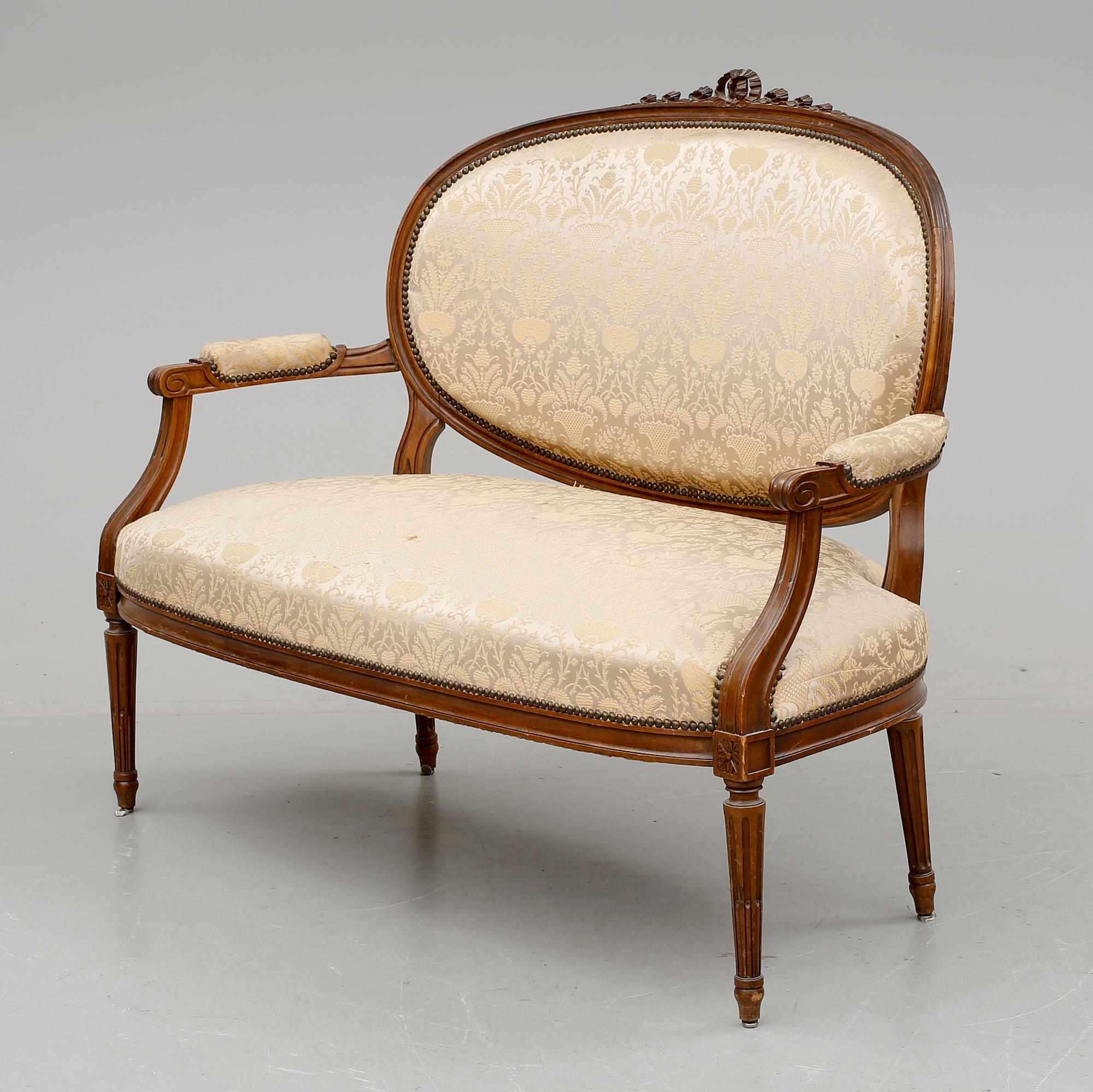 SOFFA, Louis XVI-stil, 1900-tal.