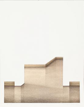 MAPP, 4 färglitografier, Peter Paul, Bernhard Jäger, Leinhard von Monkiewitsch samt Wolfgang Opperman, sign & nr 182/222.