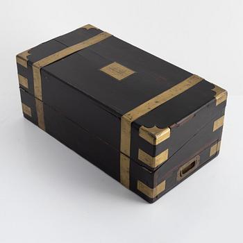 Skrivschatull, viktorianskt, 1870-tal.