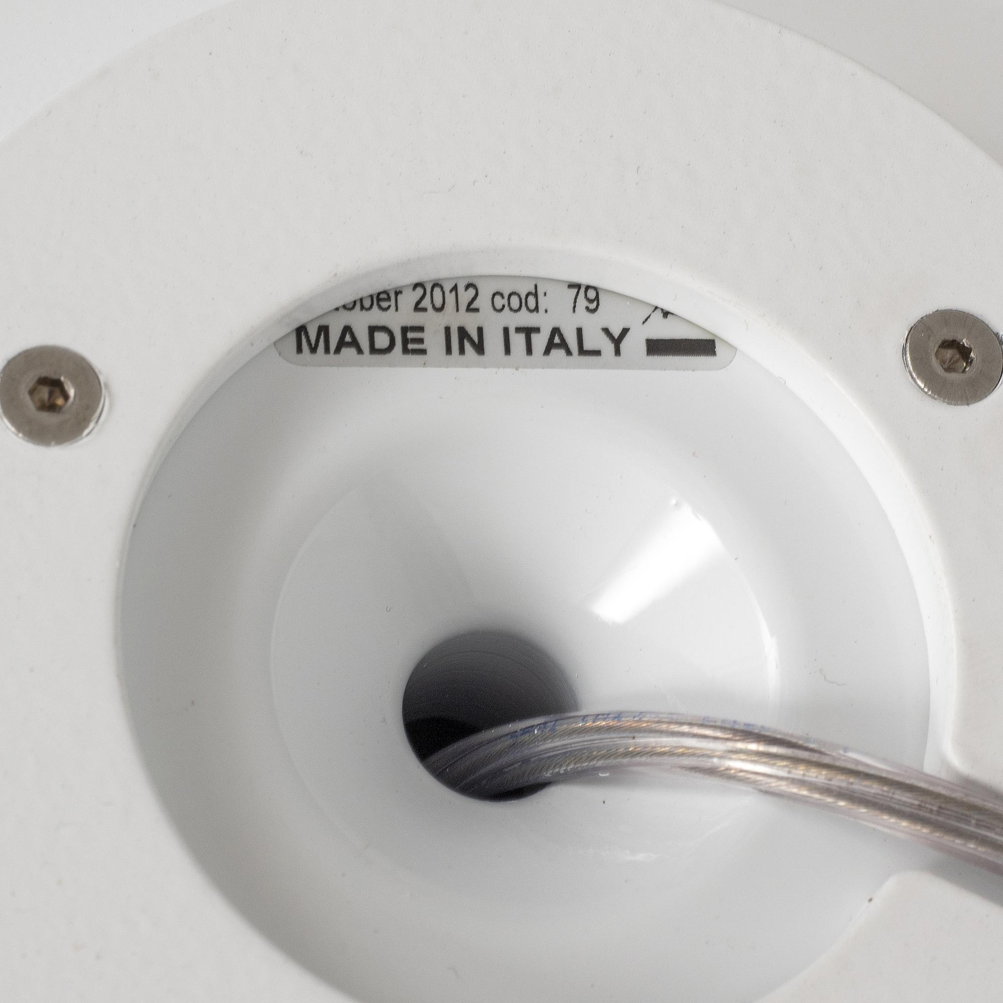 A contemporary floor lamp, Italy.