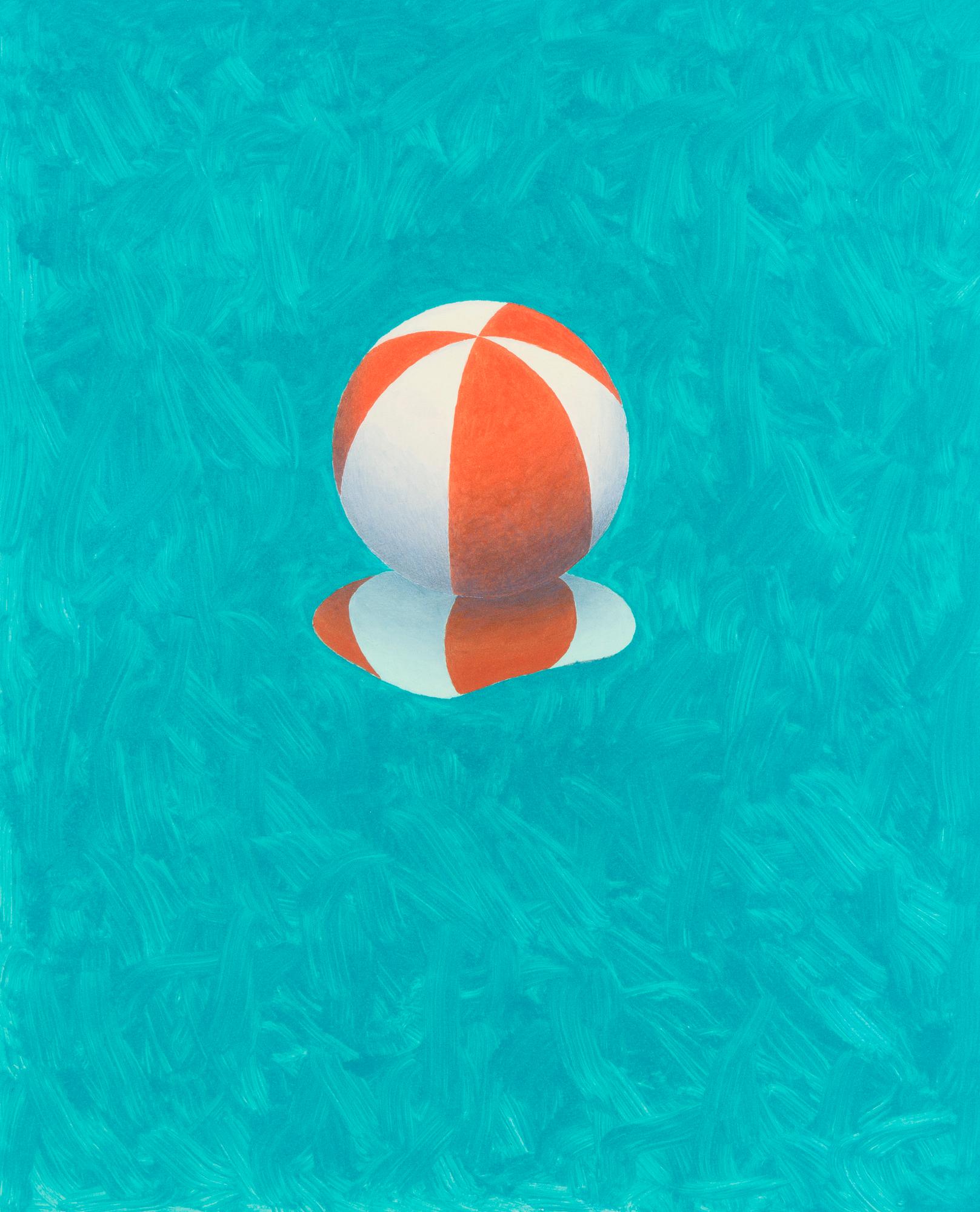 Kristian Krokfors, "Pallo altaassa" (Boll i bassängen).