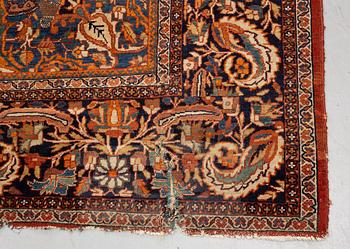 Matto, antique Sarouk, ca 421-428 x 316-324,5 cm.