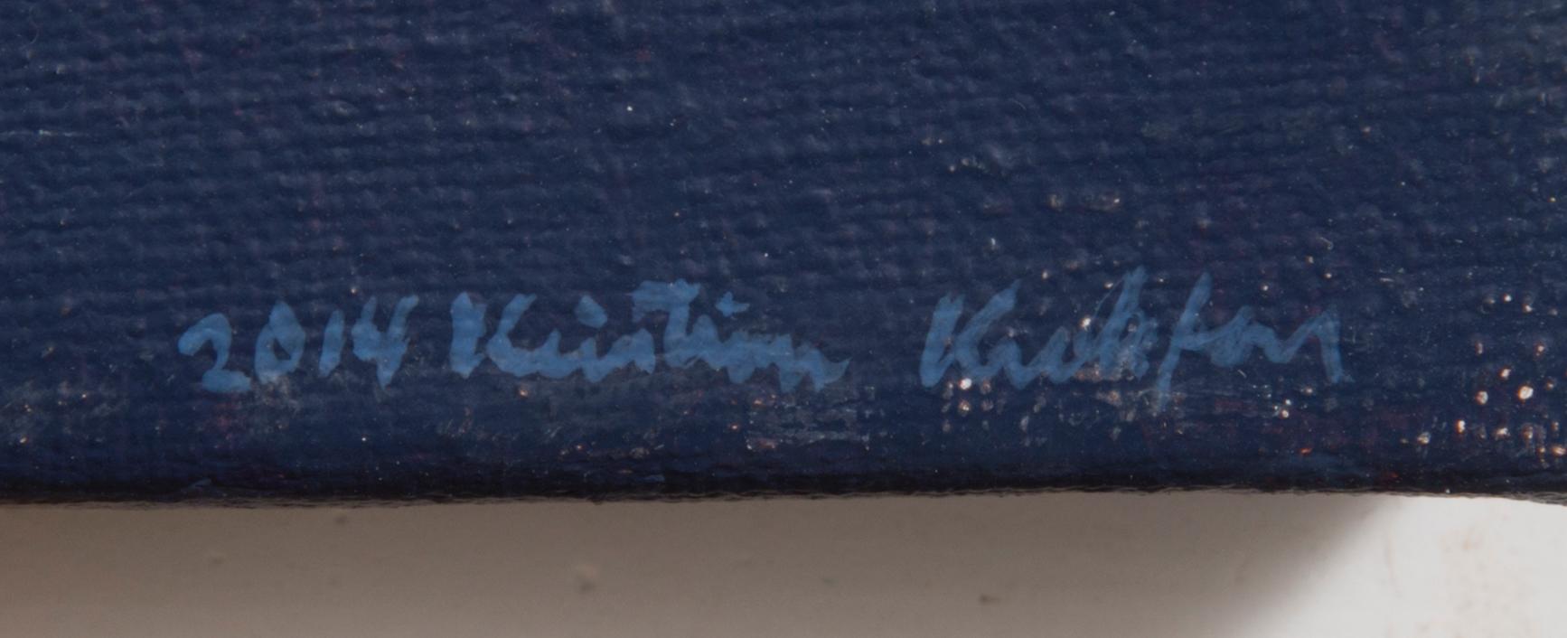 KRISTIAN KROKFORS, oil on canvas, signed and dated 2014.