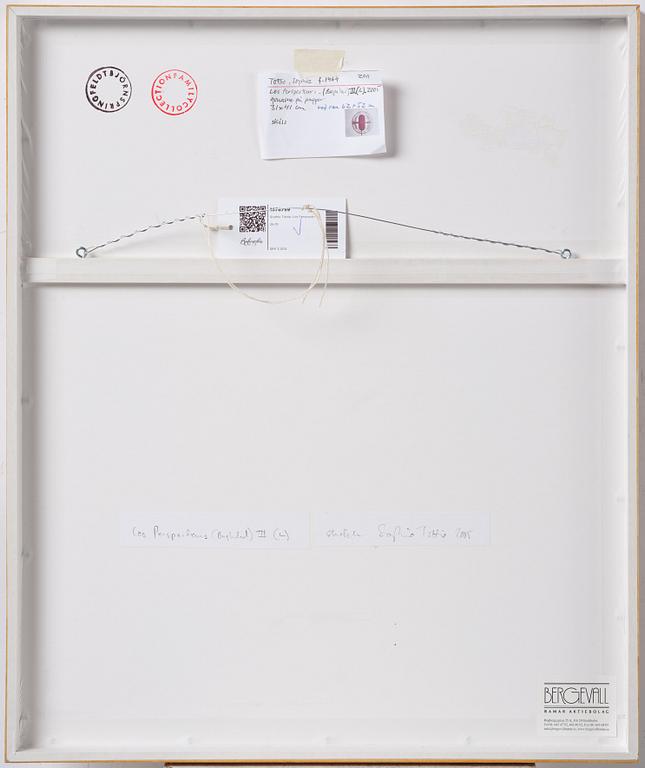 Sophie Tottie, "Les Perspecteurs (Baghdad) III (L)".