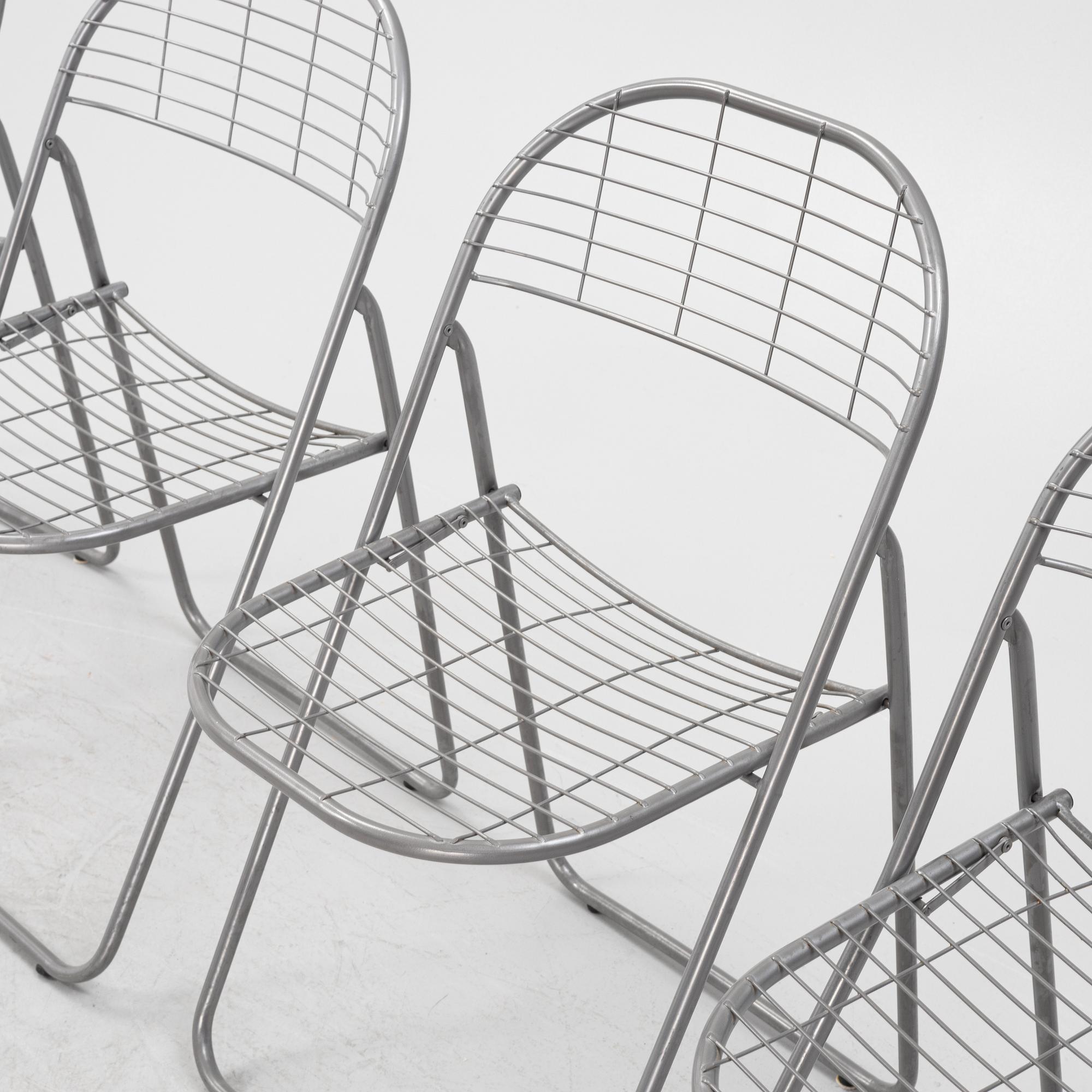 Niels Gammelgaard, a set of four 'Åland' chiars, IKEA.