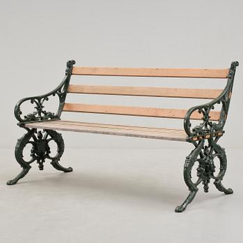 SOFFA, gjutjärn, tidigt 1900-tal.
