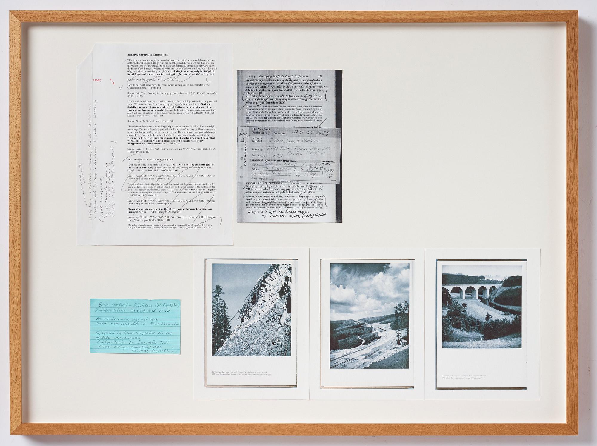 Ann Böttcher, "Building in Harmony with Nature (Der Umgang mit Mutter Grün)".