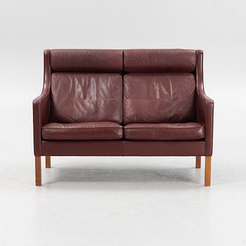 Børge Mogensen, a model 2432 sofa, Fredericia Stolefabrik, Denmark, second half of the 20th century.