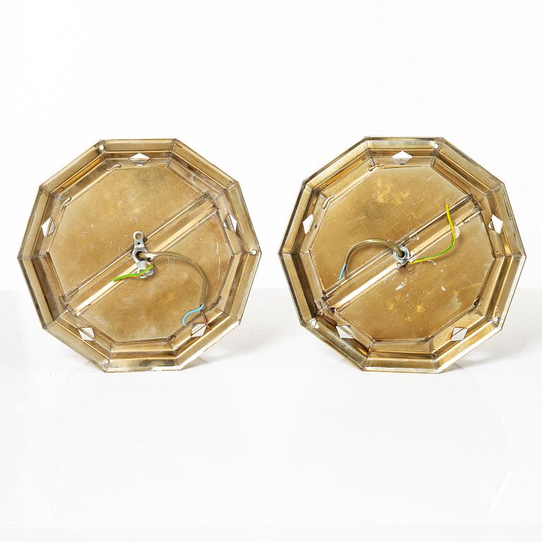 Hijos Esteves, taklampor, ett par, Taurus, Spanien, 1900-talets andra hälft.