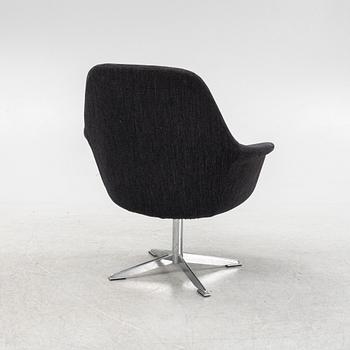 Axel Larsson, A Swivel Easy Chair, "Columbi", Verkstads AB Lindqvist Motala, 1960-tal.