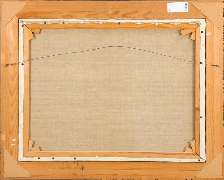 JANOS VISKI, olja på duk, sign.