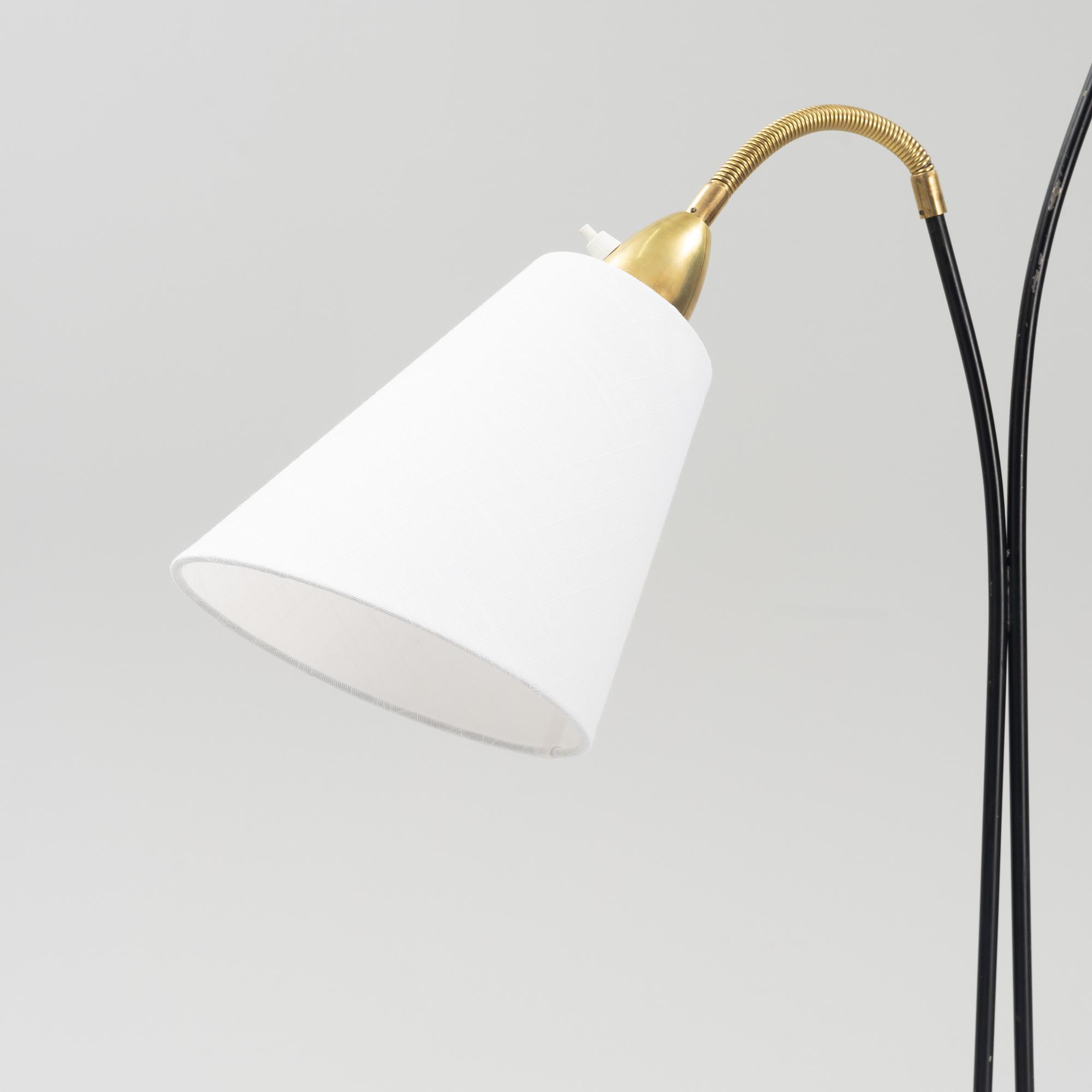 A 'AWF' floorlamp from the mid 20th century.