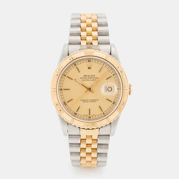 Rolex, Datejust, Turn-O-Graph, wristwatch, 36 mm.