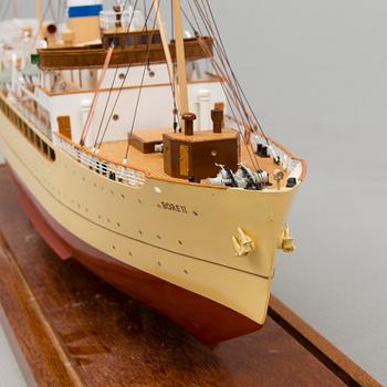 MODELLFARTYG, "Bore II", Åbo. Finland 1900-talets senare hälft.