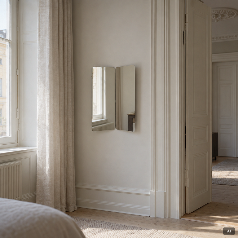 Daniel Rybakken, A '124°' mirror, Artek.