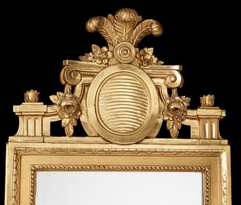 A Gustavian mirror by J. Åkerblad, master 1758.