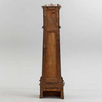 A 19th century longcase clock.