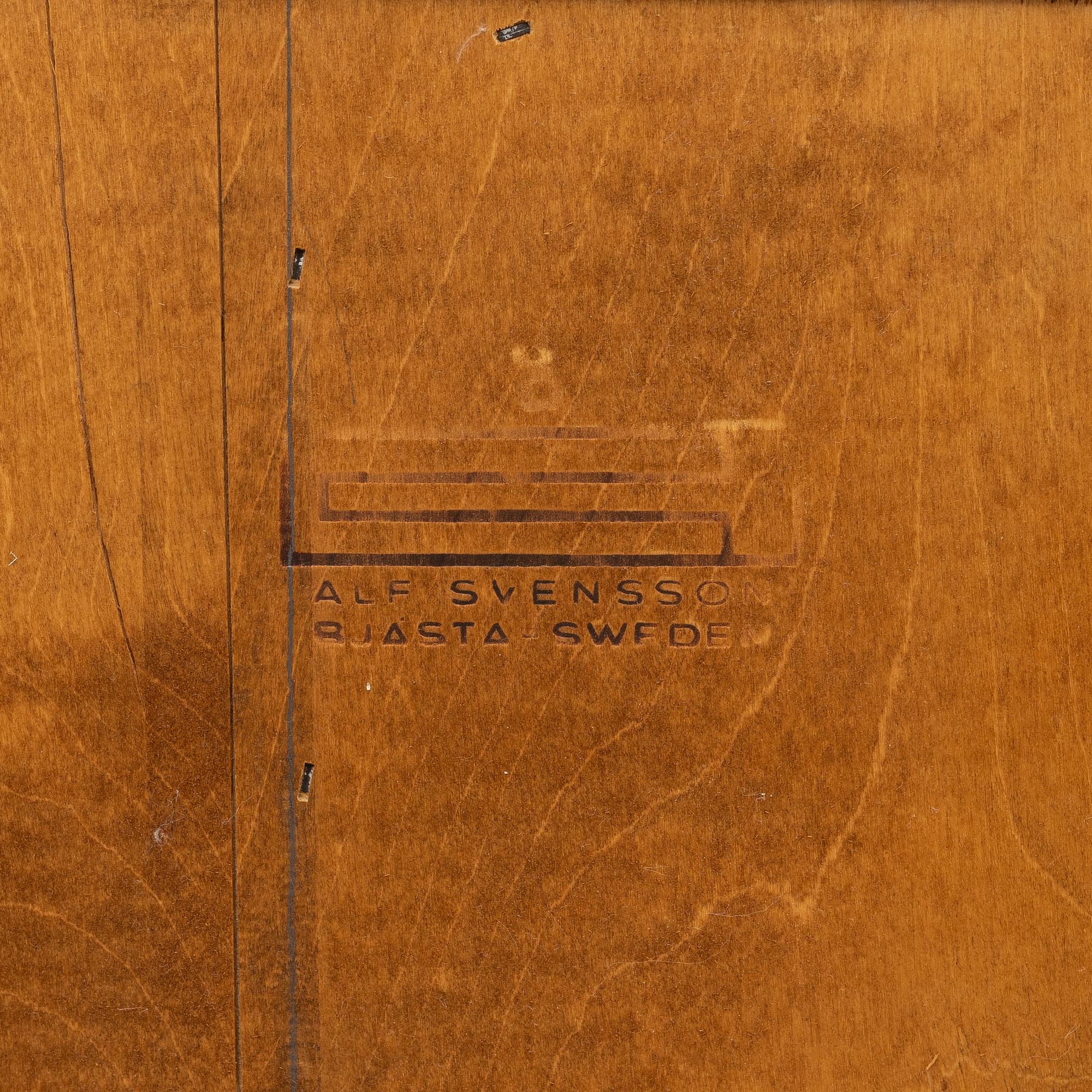 Alf Svensson, bookcase, Bjästa cabinetmaker's factory, 1960s.