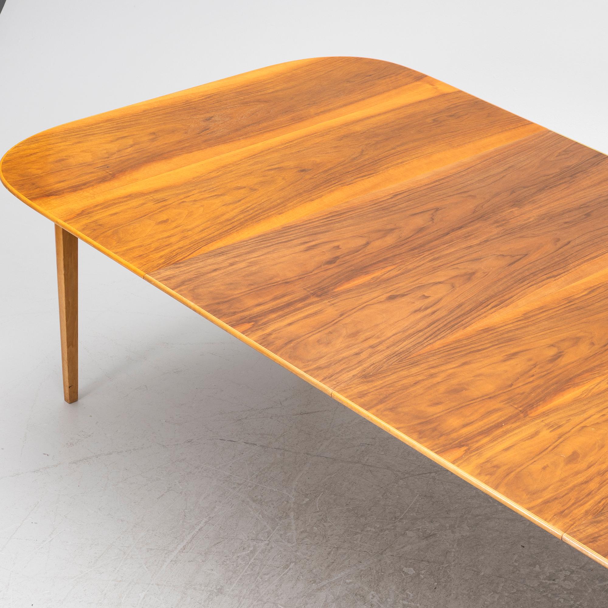 Josef Frank, a dining table, model B 947, Svenskt Tenn, pre 1985.