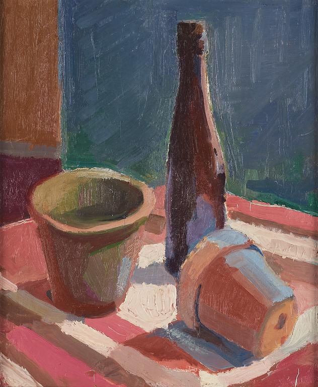 Bengt Lindström, oil on panel, certified by Curt Aspelin, executed in 1943.