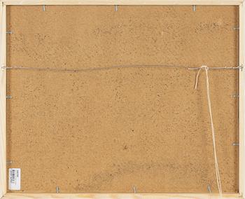 Ann-Marie Bäck, akryl på pannå, signerad.