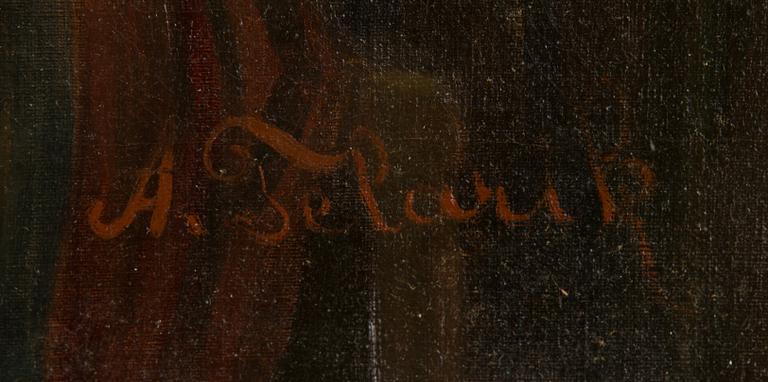 Alois Telarik, olja på duk, signerad.