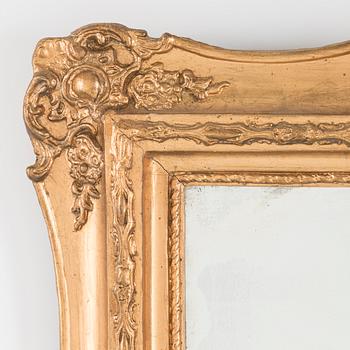 A late 19th century mirror.