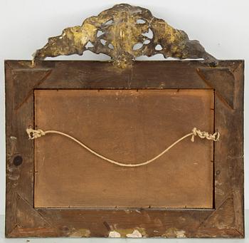 A late 19th century mirror.