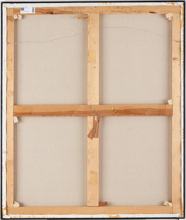 LARS ANDERSSON, oil on canvas, signed on verso.