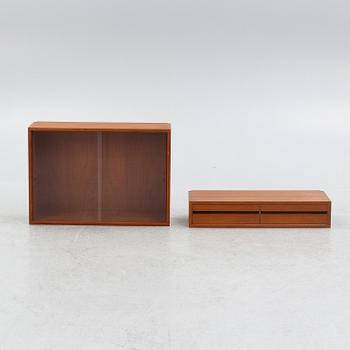 Poul Cadovius, shelving system, "Royal System", Denmark, second half of the 20th century.
