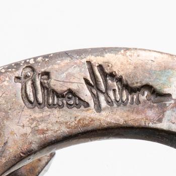 Wiwen Nilsson, manschettknappar sterling silver Lund 1963.