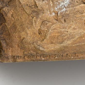 Carl Eldh, skulptur, signerad, gjutarstämpel. Brons, höjd 49 cm.